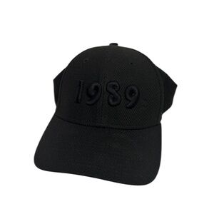 New Era fitted Black embroidered 1989 Baseball Cap Taylor Swift vibes